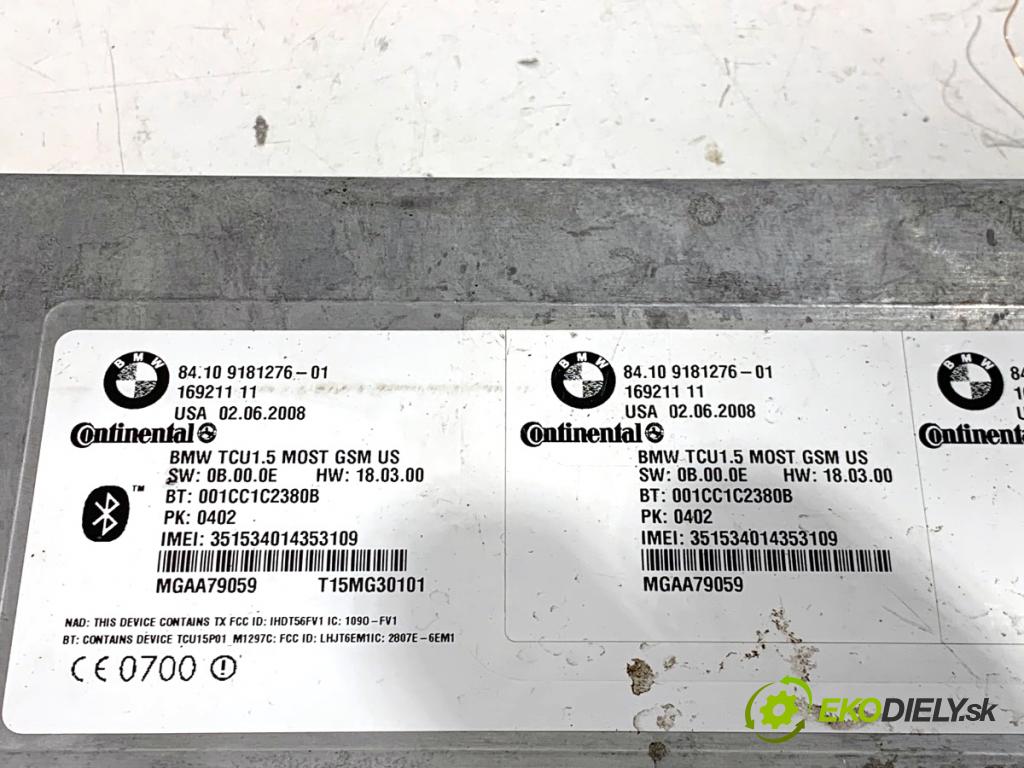BMW E71 SUV 2008 225 kW xDrive 35 i 2979 Modul BLUETOOTH 9181276 (Riadiaca jednotka ostatné)