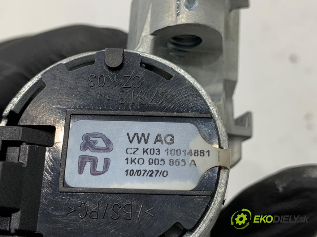 VW CADDY III Nadwozie pełne/minivan 2010 75 kW 1.6 TDI 1598 spinačka 1K0905865A (Spínacia skrinka)