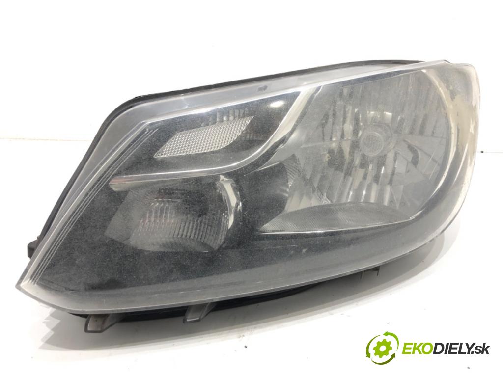 VW CADDY III Nadwozie pełne/minivan 2010 75 kW 1.6 TDI 1598 Svetlomet ľavy predný 2K5941005A