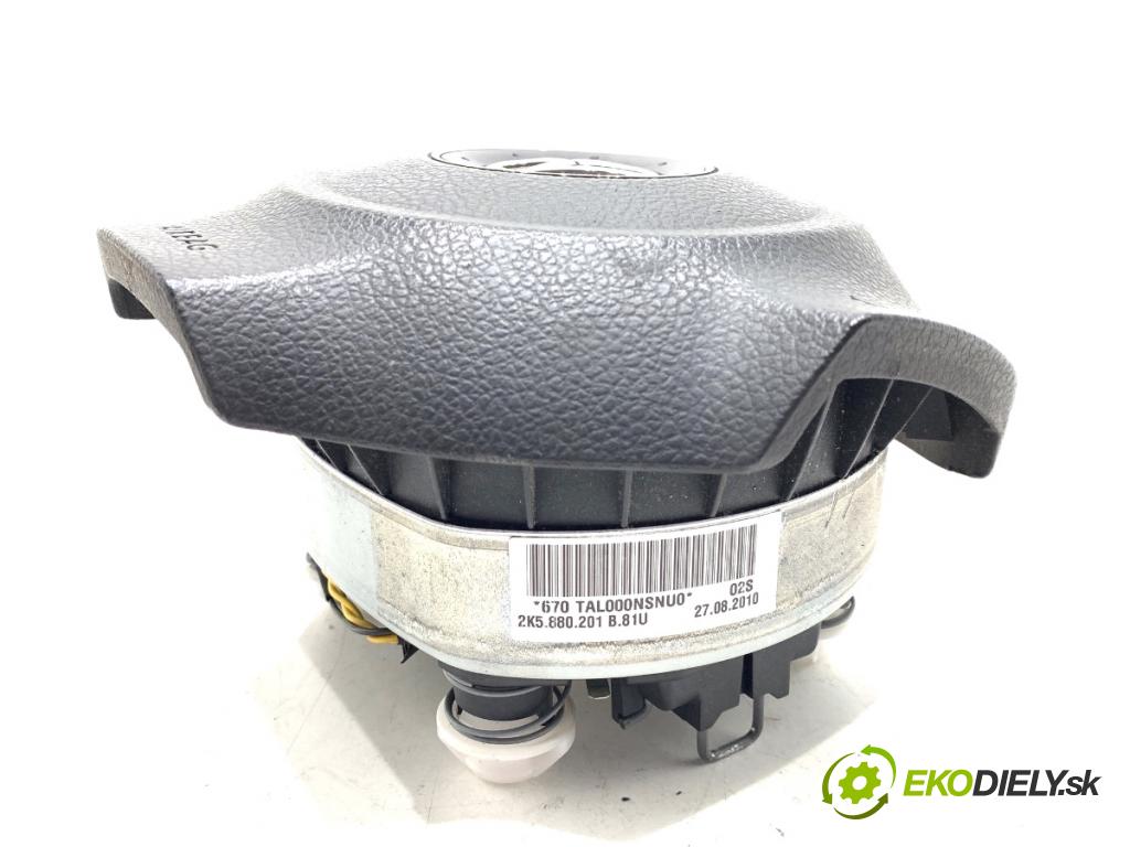 VW CADDY III Nadwozie pełne/minivan 2010 75 kW 1.6 TDI 1598 AirBag volantu 2K5880201B (Airbag)