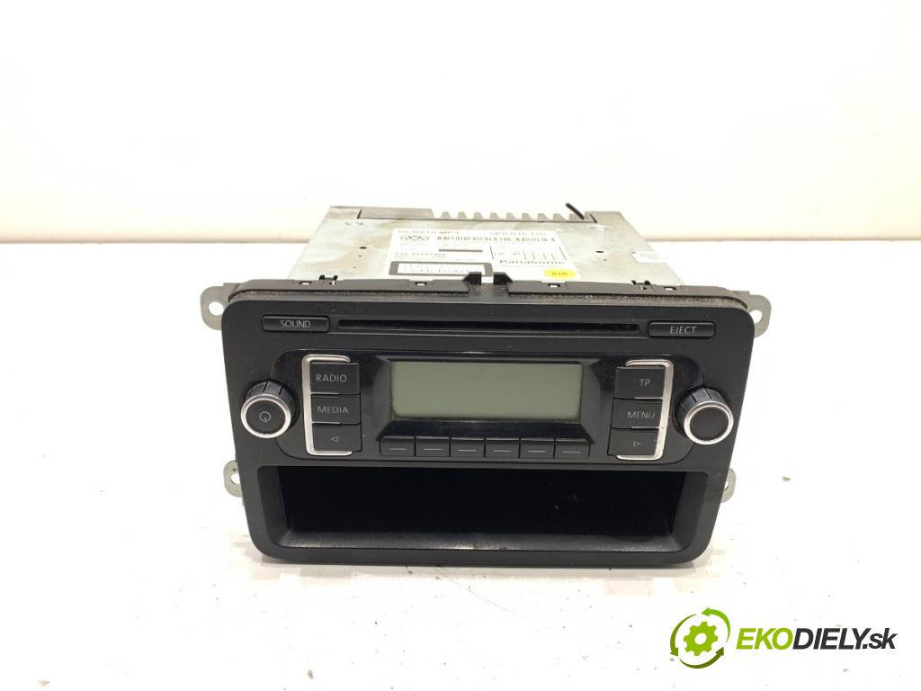VW CADDY III Nadwozie pełne/minivan 2010 75 kW 1.6 TDI 1598 RADIO 5K0035156 (Audio zariadenie)