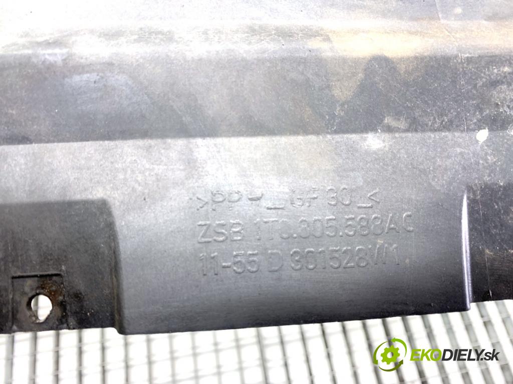 VW CADDY III Nadwozie pełne/minivan 2010 75 kW 1.6 TDI 1598 držák přední část 1T0805594 (Přední výztuha)