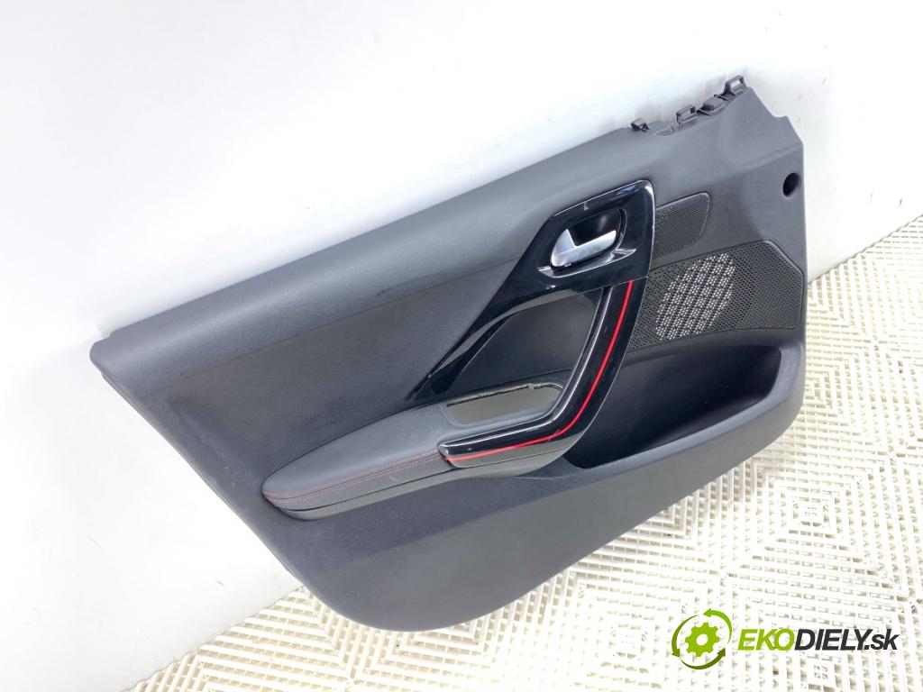 PEUGEOT 2008 I SUV 2018 81 kW 1.2 THP 110 / PureTech 110 1199 čalúnenie Dvere ľavy predný