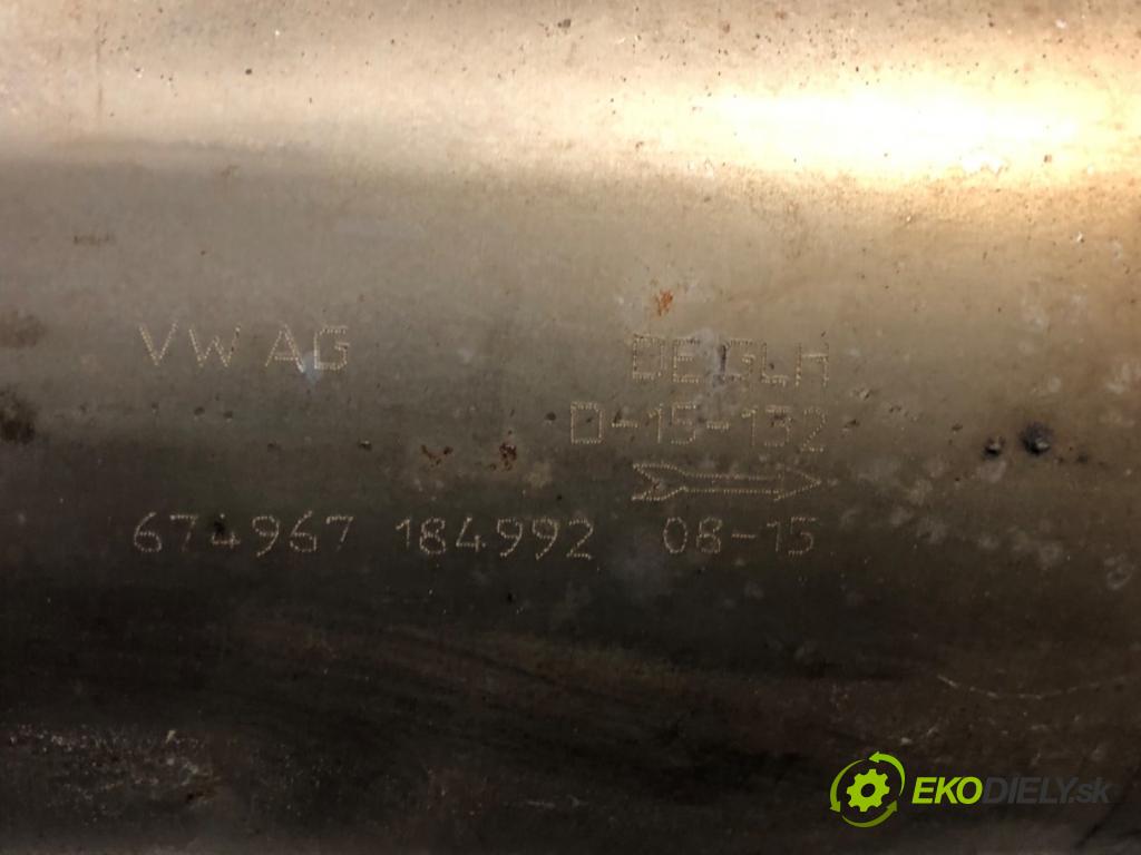 VW CRAFTER 30 50 Platforma / podwozie 2015 80 kW 2.0 TDI 1968 katalyzátor 2E0131723A  2E0253053P
