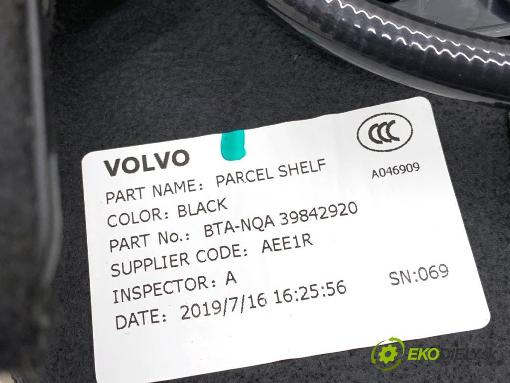 VOLVO S90 II sedan 2019 223 kW T8 Hybrid AWD 1969 Roleta zadnej okna 39842920 (Interiér ostatné)