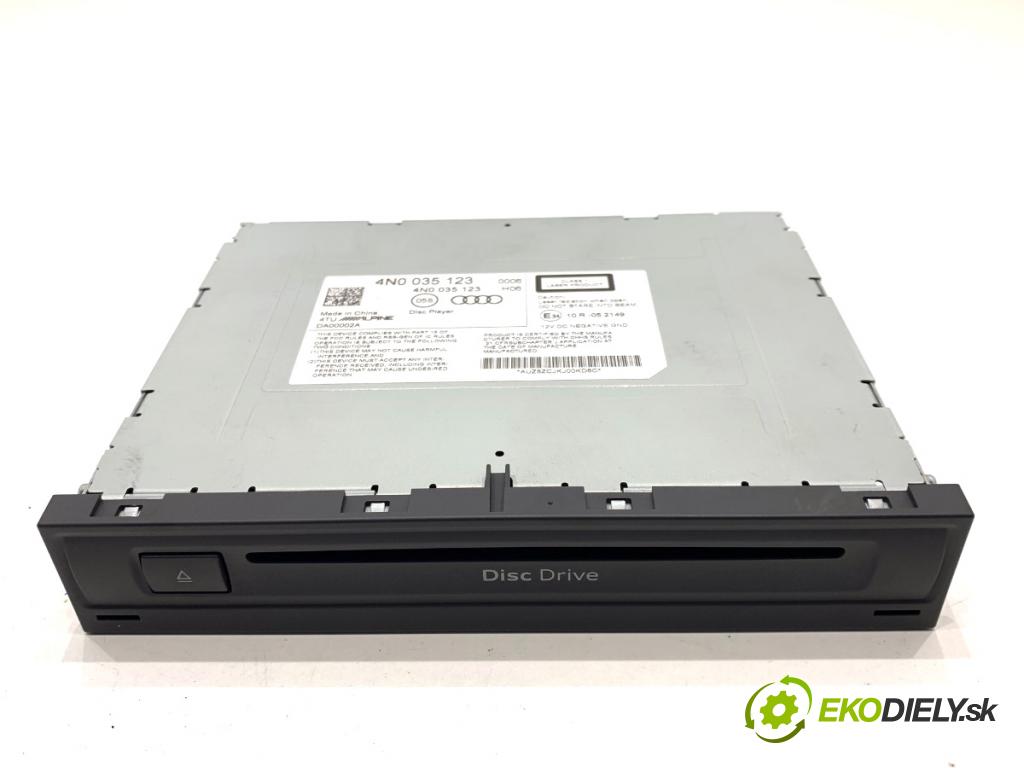 AUDI Q8 SUV 2018 210 kW 50 TDI Mild Hybrid quattro 2967 měnič CD 4N0035123 (CD měnič)