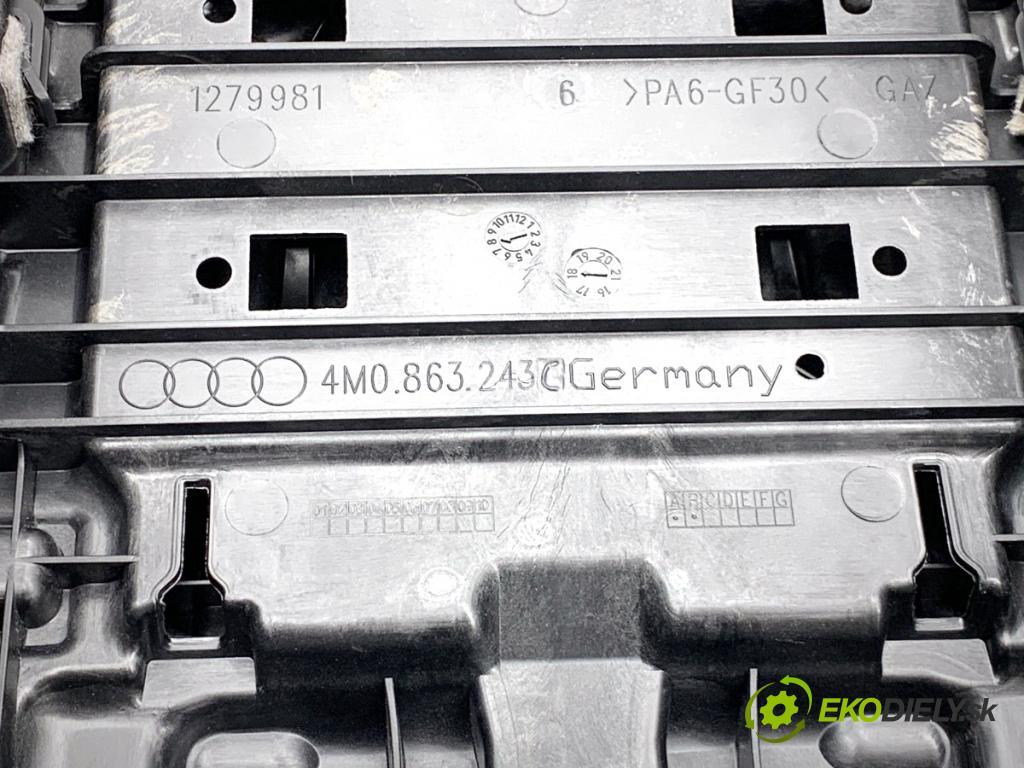 AUDI Q8 SUV 2018 210 kW 50 TDI Mild Hybrid quattro 2967 Tunel stredový  (Stredový tunel)