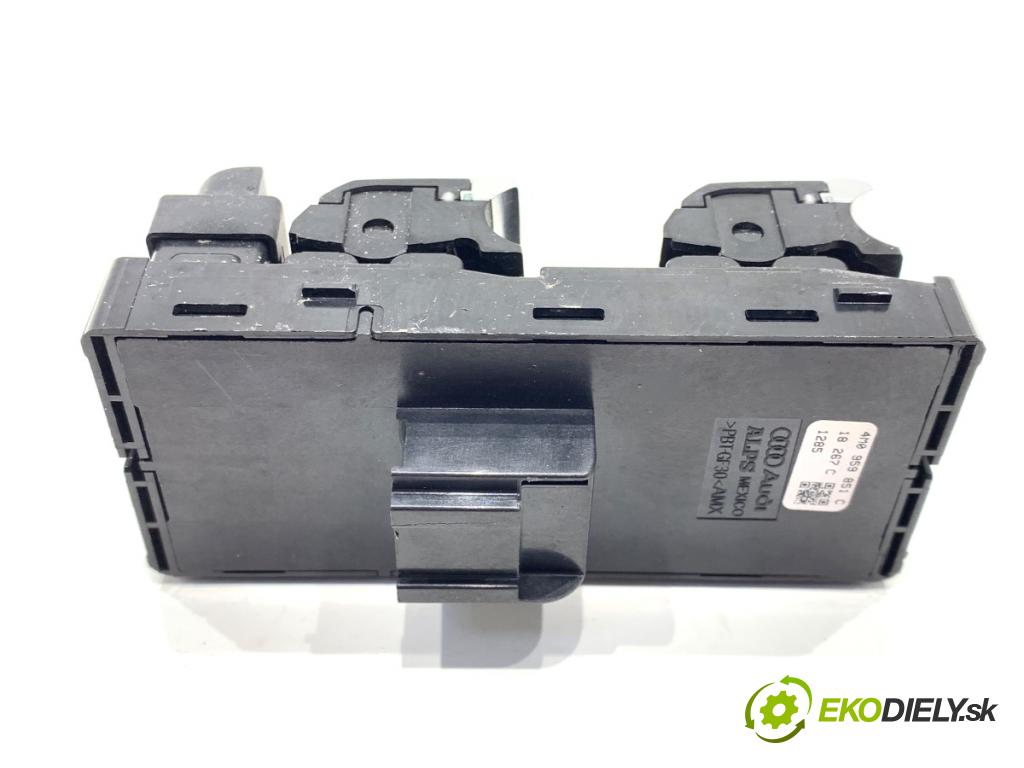 AUDI Q8 SUV 2018 210 kW 50 TDI Mild Hybrid quattro 2967 Prepínač okien 4M0959851C (Prepínacie páčky pod volantom)