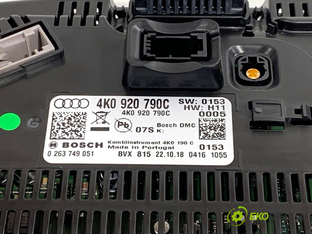 AUDI Q8 SUV 2018 210 kW 50 TDI Mild Hybrid quattro 2967 Prístrojovka VIRTUAL: 4K0920790C