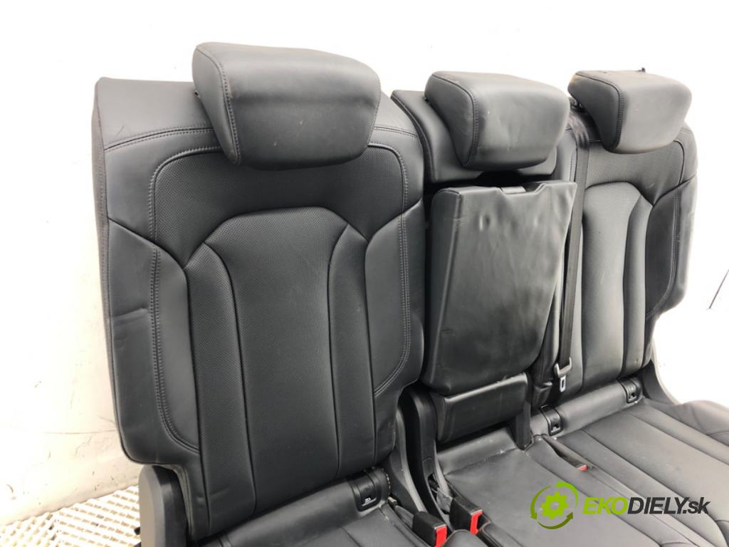 AUDI Q8 SUV 2018 210 kW 50 TDI Mild Hybrid quattro 2967 Sedadlo druhý rad