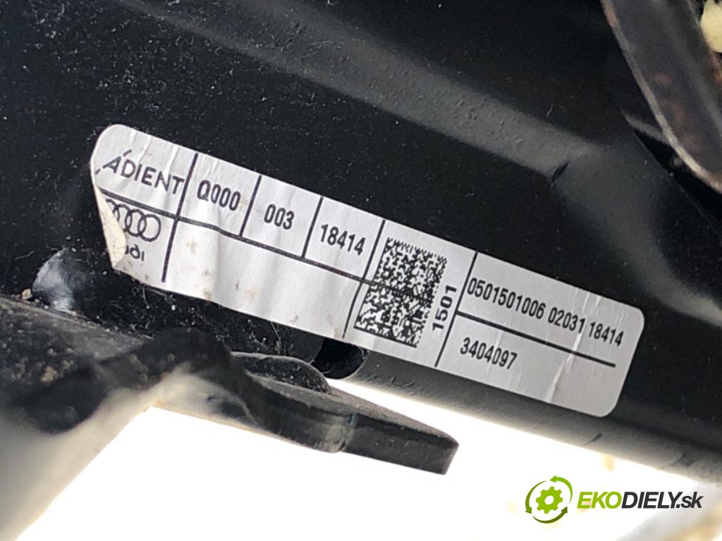 AUDI Q8 SUV 2018 210 kW 50 TDI Mild Hybrid quattro 2967 Sedadlo druhý rad