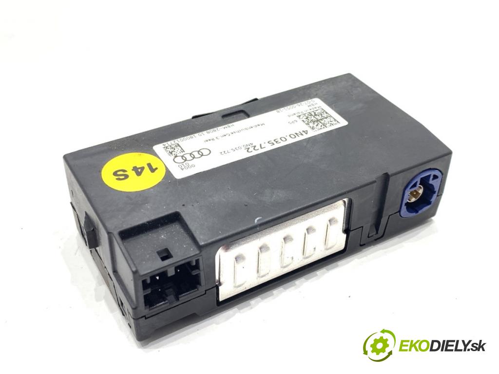 AUDI Q8 SUV 2018 210 kW 50 TDI Mild Hybrid quattro 2967 HNÍZDO: USB 4N0035722