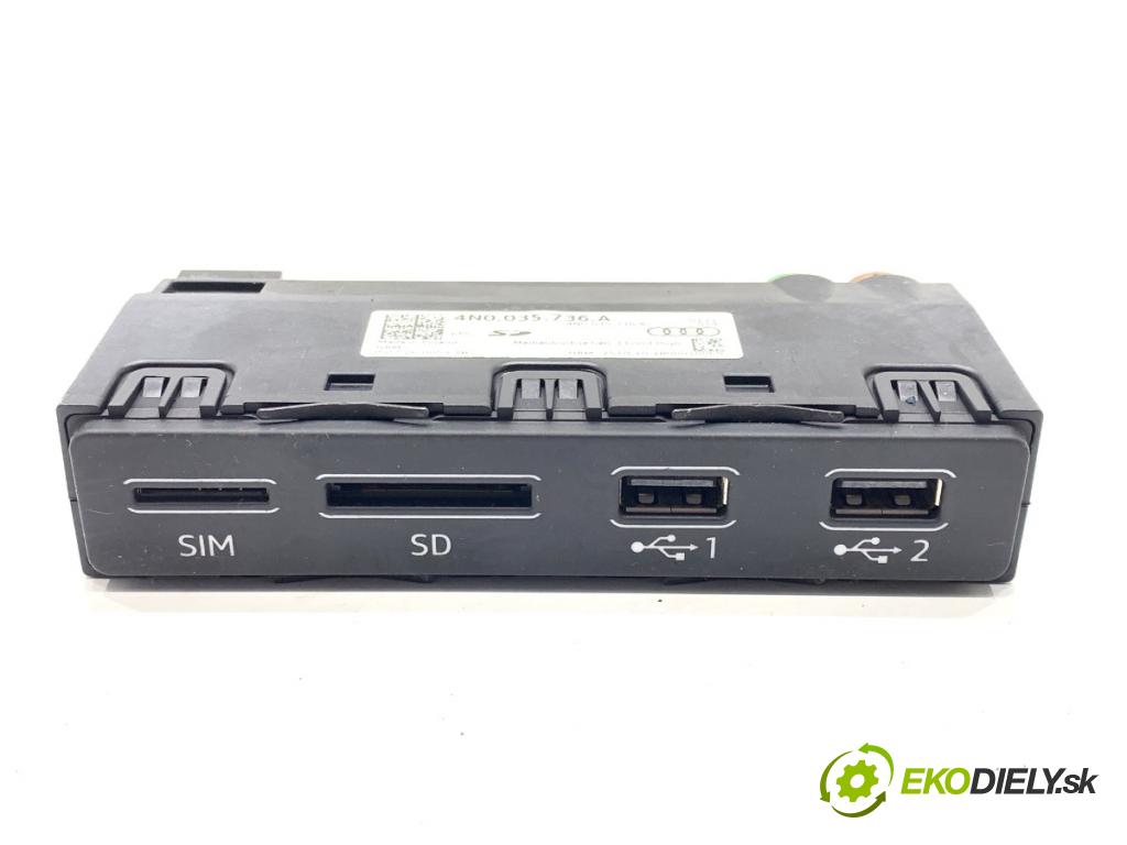 AUDI Q8 SUV 2018 210 kW 50 TDI Mild Hybrid quattro 2967 HNÍZDO: USB 4N0035736A