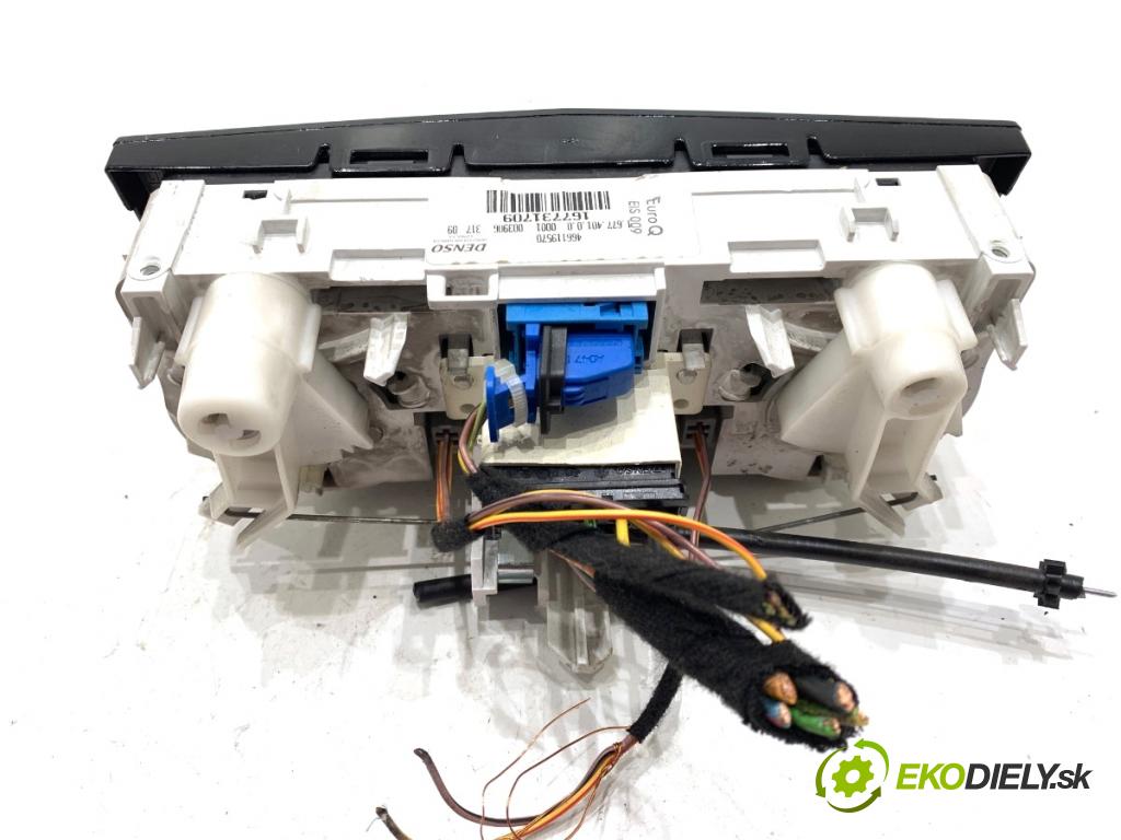 OPEL CORSA D liftback 2010 66 kW 1.3 CDTI (L08, L68) 1248 Panel ovládania kúrenia 466119570 (Prepínacie páčky pod volantom)