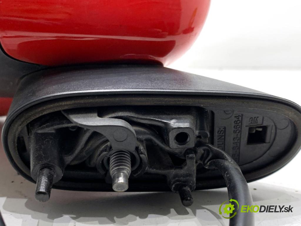 OPEL CORSA D liftback 2010 66 kW 1.3 CDTI (L08, L68) 1248 zpětné zrcátko levý