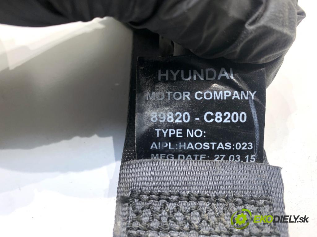 HYUNDAI i20 II liftback 2015 74 kW 1.4 1368 Držiak BEZPEČNOSŤ pravy zad 89820-C8200