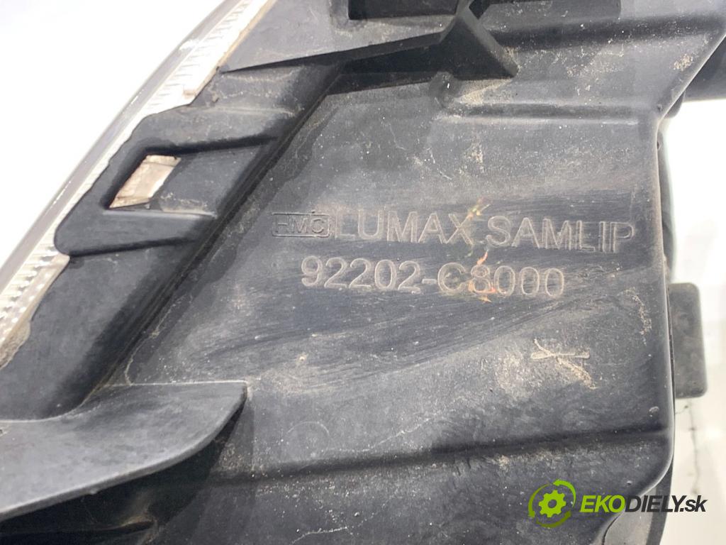 HYUNDAI i20 II liftback 2015 74 kW 1.4 1368 hmlové svetlo, hmlovka pravý přední část 92202-C8000