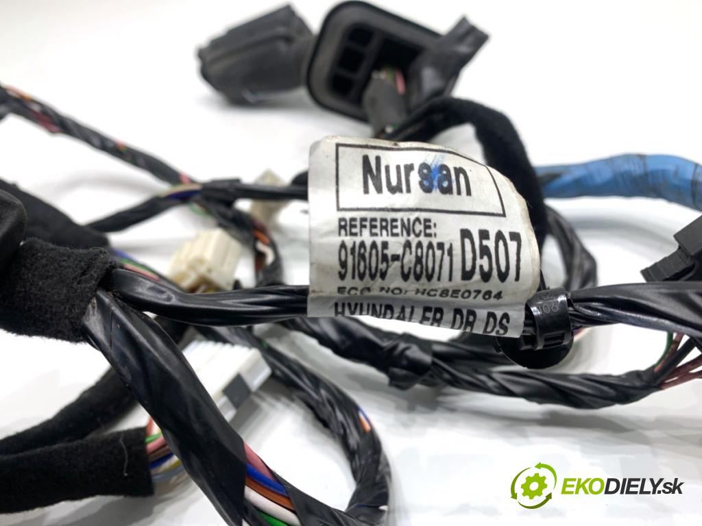 HYUNDAI i20 II liftback 2015 74 kW 1.4 1368 Káblovačka Dvere predný ľavy 91605-C8071