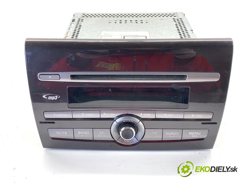 FIAT BRAVO II liftback 2009 88 kW 1.4 T-Jet (198AXG1B) 1368 RADIO 735484418 (Audio zariadenie)
