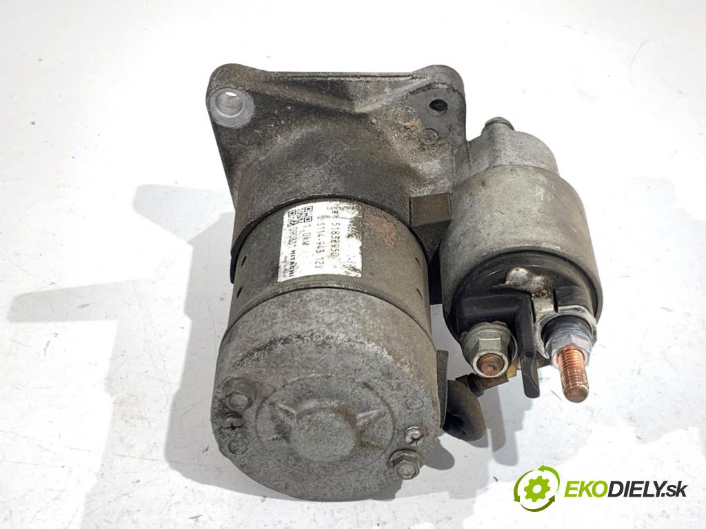 FIAT BRAVO II liftback 2009 88 kW 1.4 T-Jet (198AXG1B) 1368 Štartér 51832950 (Štartér)