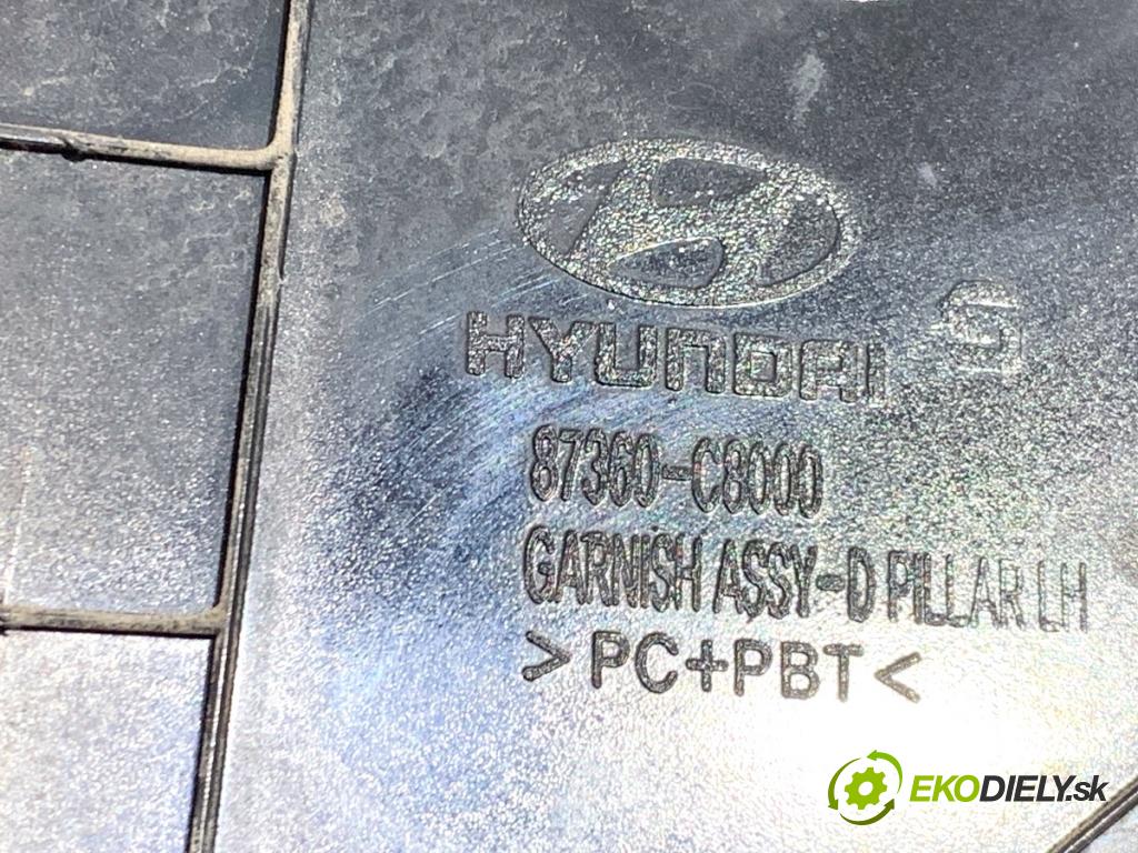 HYUNDAI i20 II liftback 2015 74 kW 1.4 1368 Násada Lišta blatníka zad ľavá strana 87360-C8000