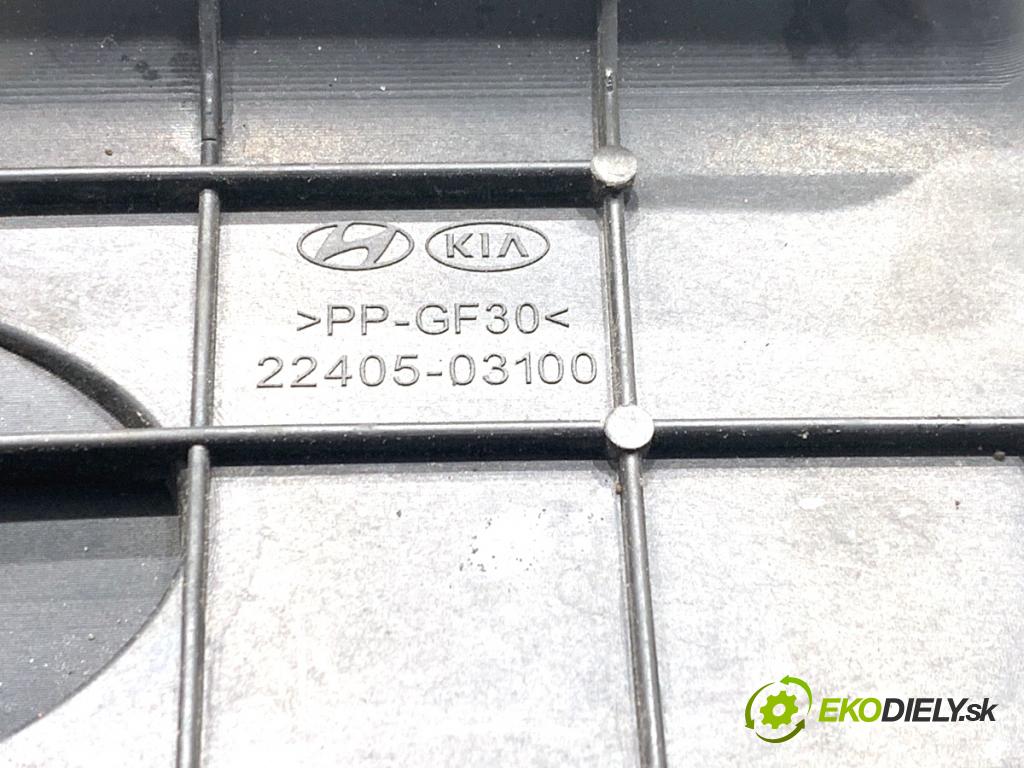 HYUNDAI i20 II liftback 2015 74 kW 1.4 1368 kryt motora 22405-03100 (Kryt motoru )