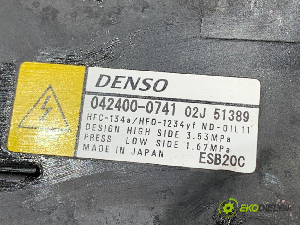 LEXUS LBX  2025 100 kW Hybrid (MAYH10)   (1490 ccm / 100 kW / 136 KM) 1490 Kompresor klimatizácie 042400-0741 (Kompresor klimatizácie)