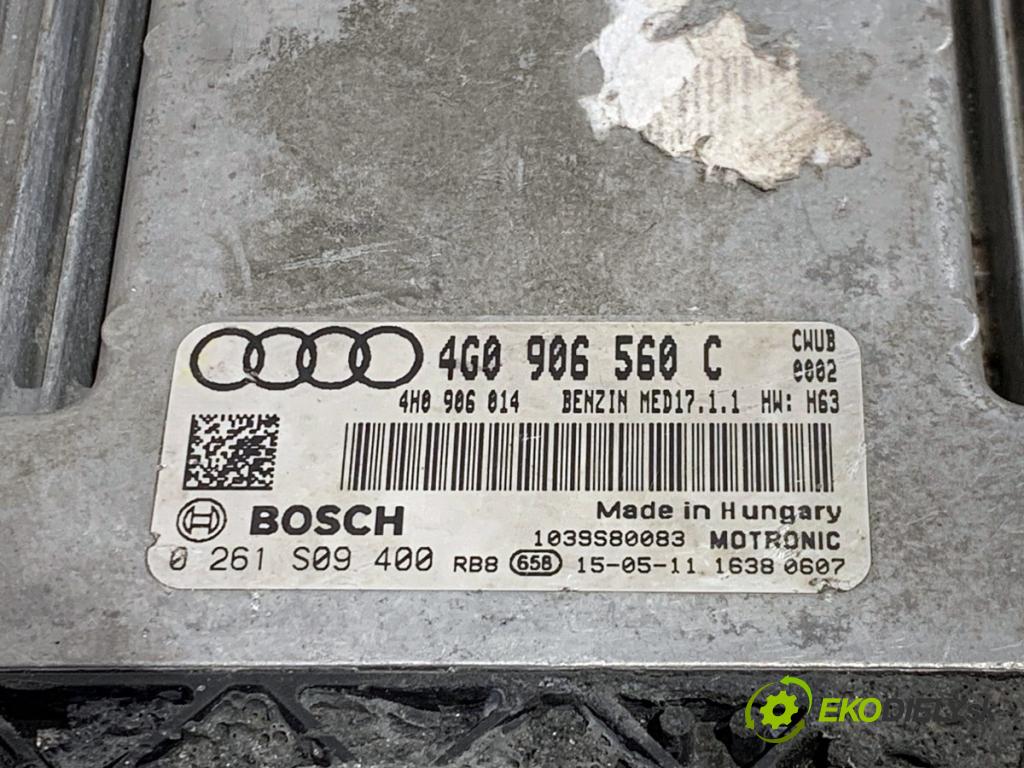 AUDI A7 4G liftback 2015 412 kW RS7 quattro 3993 řídící jednotka motora 4G0906560C (Řídicí jednotka)