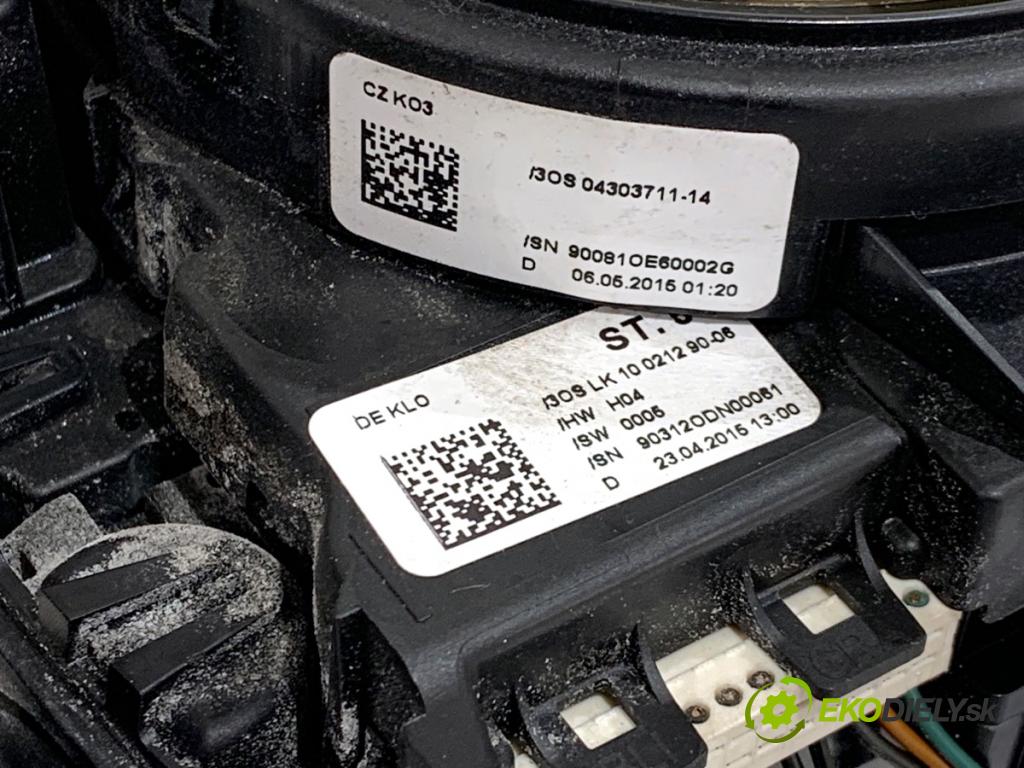 AUDI A7 4G liftback 2015 412 kW RS7 quattro 3993 Prepínač kombinovaný 4G8953502P (Prepínacie páčky pod volantom)