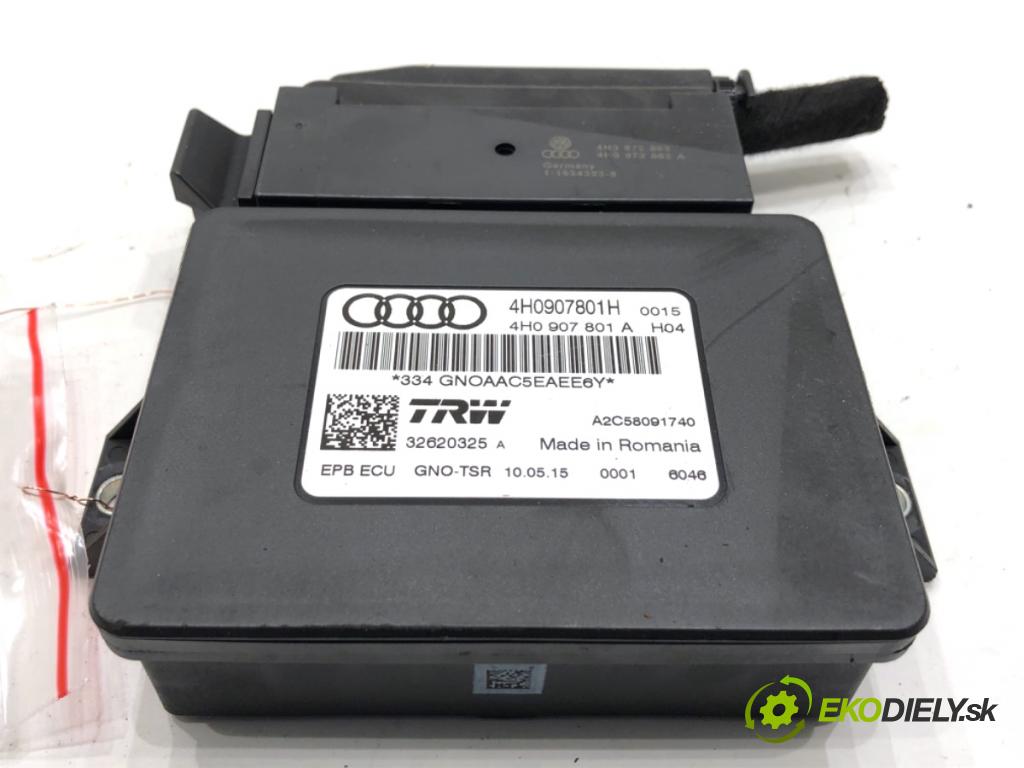 AUDI A7 4G liftback 2015 412 kW RS7 quattro 3993 Modul brzdy ručnej brzdy 4H0907801H