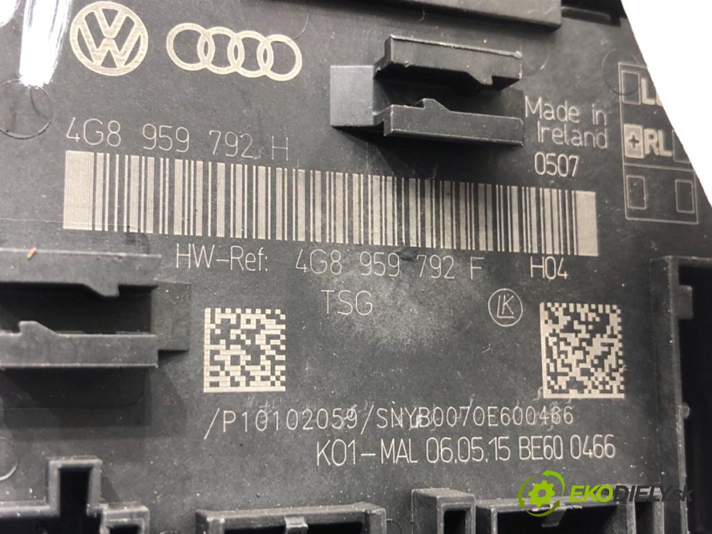 AUDI A7 4G liftback 2015 412 kW RS7 quattro 3993 Modul Dvere predný pravy 4G8959792H