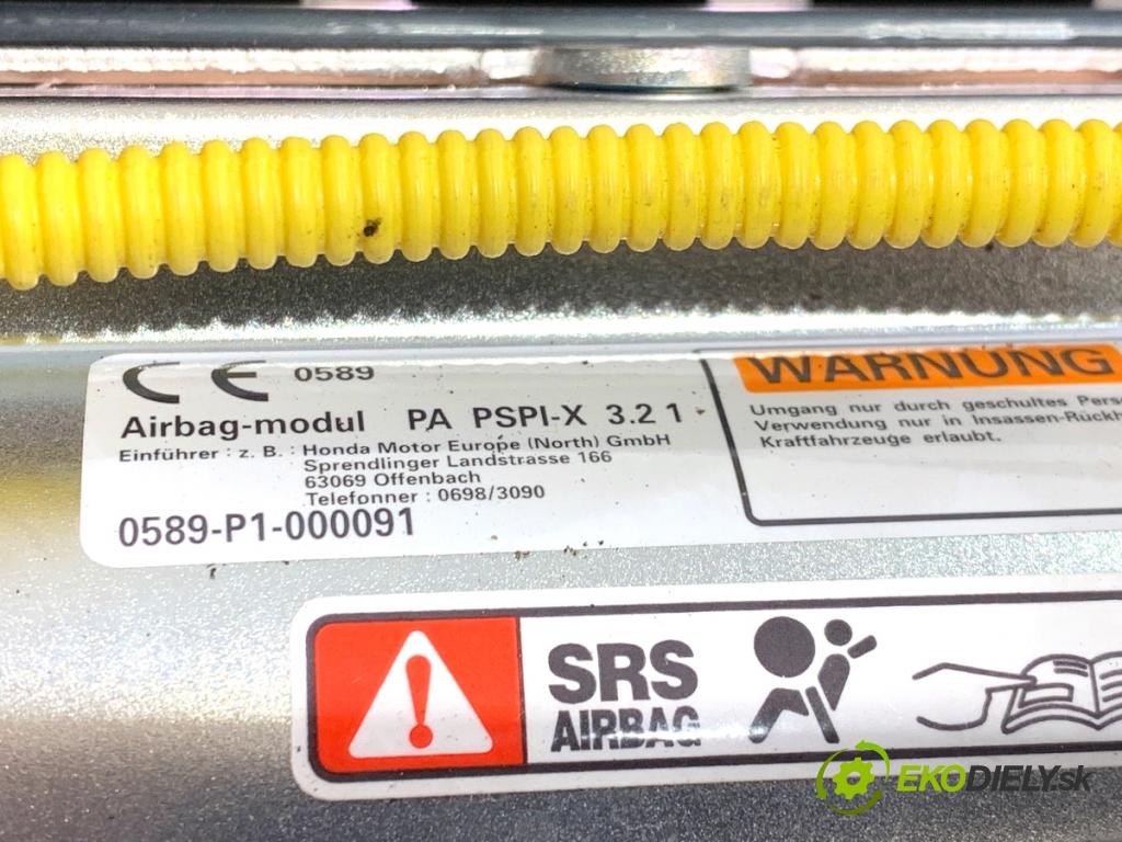 HONDA CIVIC IX sedan 2015 104 kW 1.8 (FB2) 1799 AirBag spolujezdce  (Airbag)