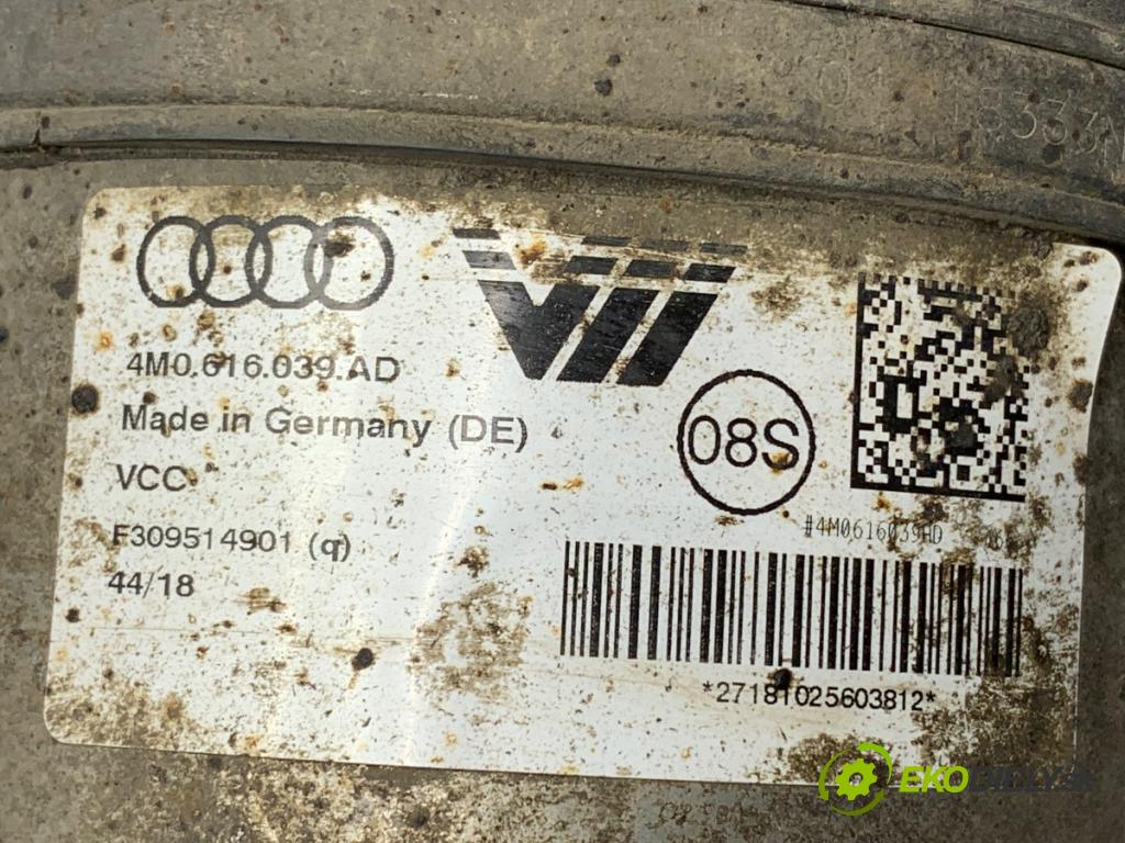 AUDI Q8 SUV 2018 210 kW 50 TDI Mild Hybrid quattro 2967 tlumič pravý přední část 4M0616039AD