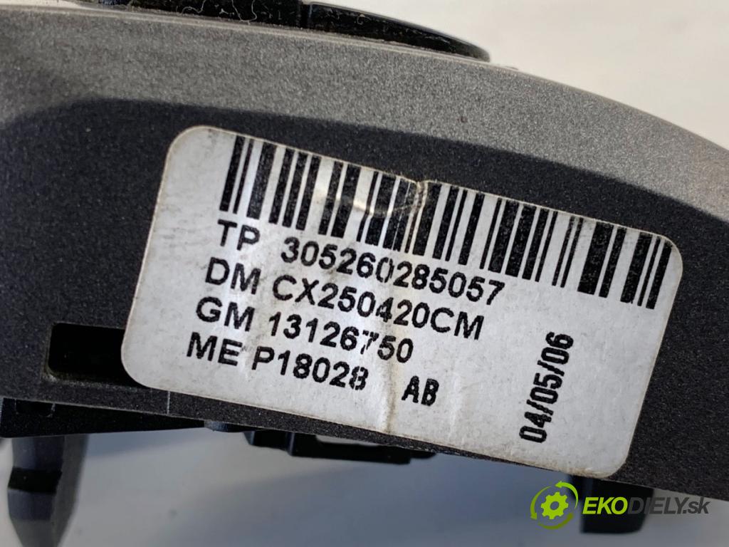 OPEL ZAFIRA B nadwozie wielkoprzestrzenne (MPV) 2006 103 kW 1.8 LPG (M75) 1796 SPÍNAČE: volantu 13126750