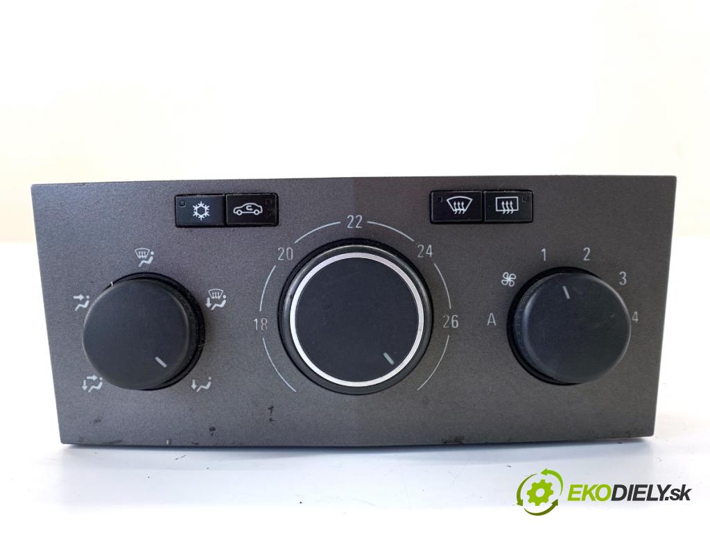 OPEL ZAFIRA B nadwozie wielkoprzestrzenne (MPV) 2006 103 kW 1.8 LPG (M75) 1796 Panel ovládania kúrenia 13231049 (Prepínacie páčky pod volantom)