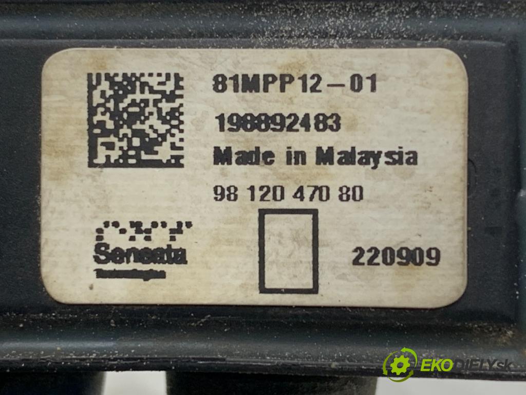 OPEL CORSA F liftback 2023 74 kW 1.2 (68) 1199 snímač tlaku spalín DPF 9812047080
