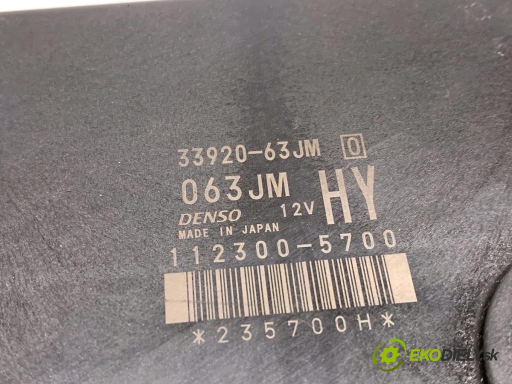 SUZUKI SWIFT III liftback 2007 68 kW 1.3 (RS 413) 1328 řídící jednotka motora 33920-63JM (Řídicí jednotka)