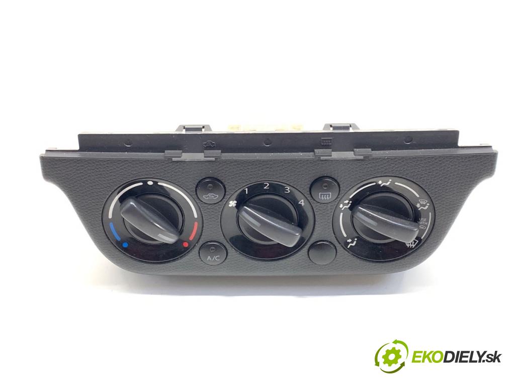 SUZUKI SWIFT III liftback 2007 68 kW 1.3 (RS 413) 1328 Panel ovládania kúrenia  (Prepínacie páčky pod volantom)