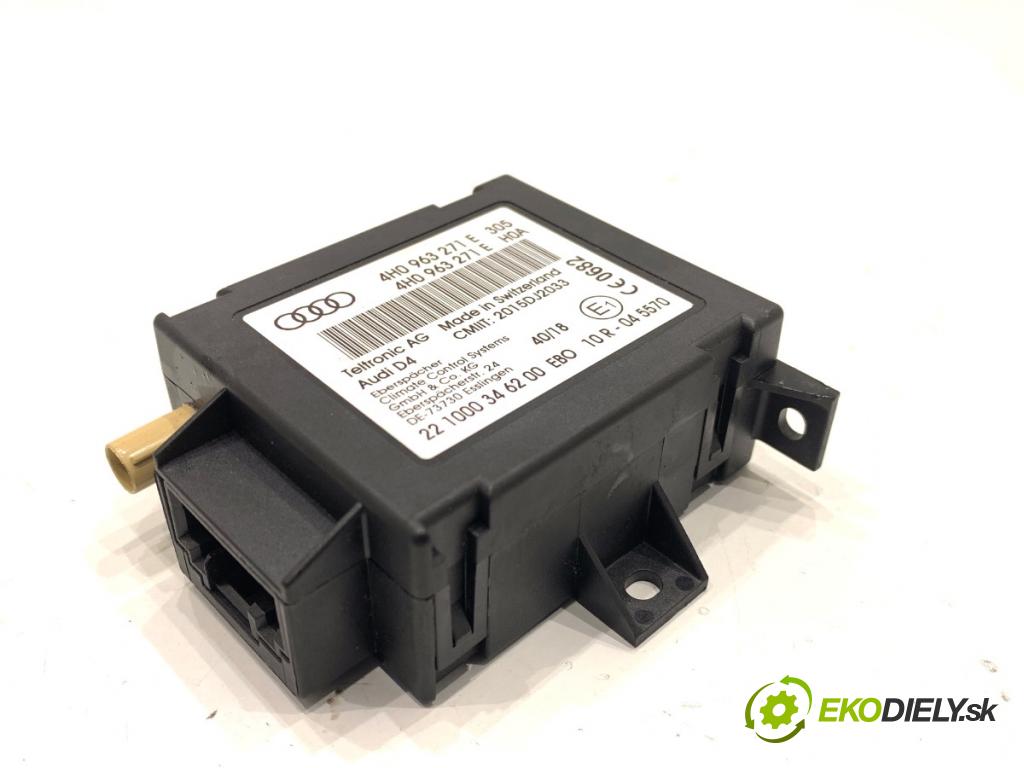 AUDI Q8 SUV 2018 210 kW 50 TDI Mild Hybrid quattro 2967 modul Webasto 4H0963271E