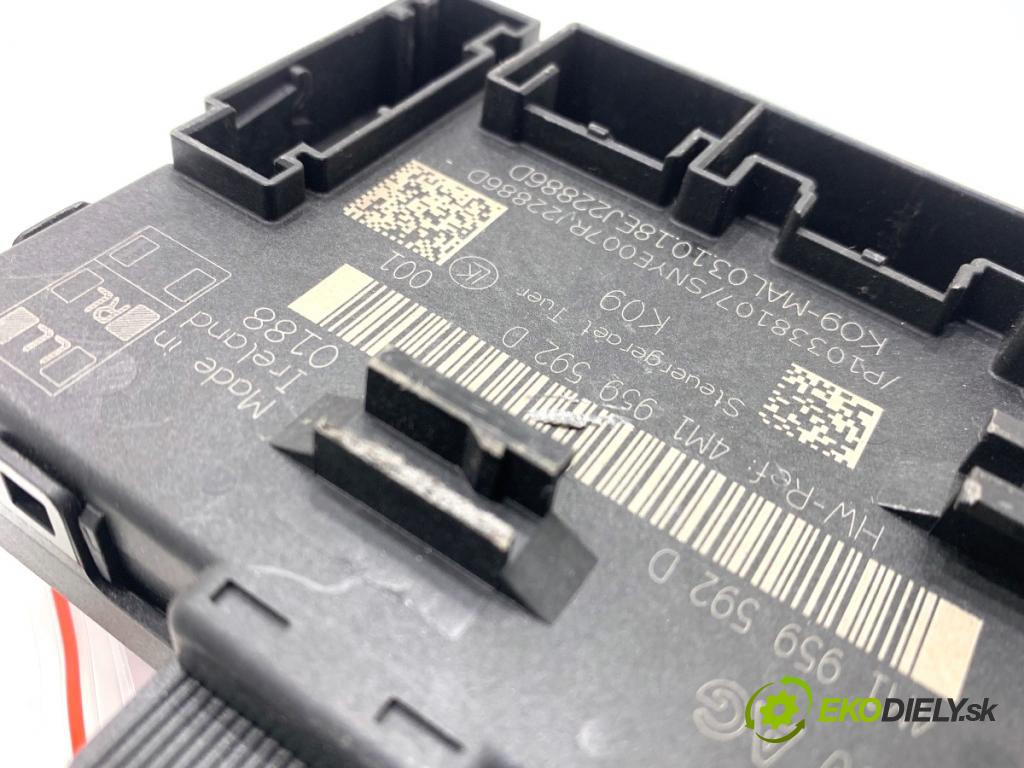 AUDI Q8 SUV 2018 210 kW 50 TDI Mild Hybrid quattro 2967 modul dveře 4M1959592D