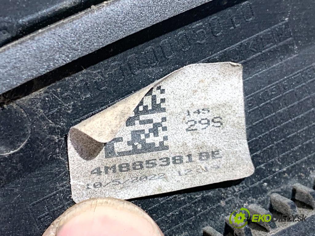 AUDI Q8 SUV 2018 210 kW 50 TDI Mild Hybrid quattro 2967 Lišta blatníka zad pravá 4M8853818E (Lišta)