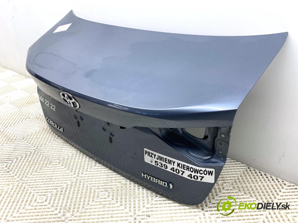 TOYOTA COROLLA E21 sedan 2019 72 kW 1.8 VVTi Hybrid (ZWE211, MZEA12) 1798 kapota zad