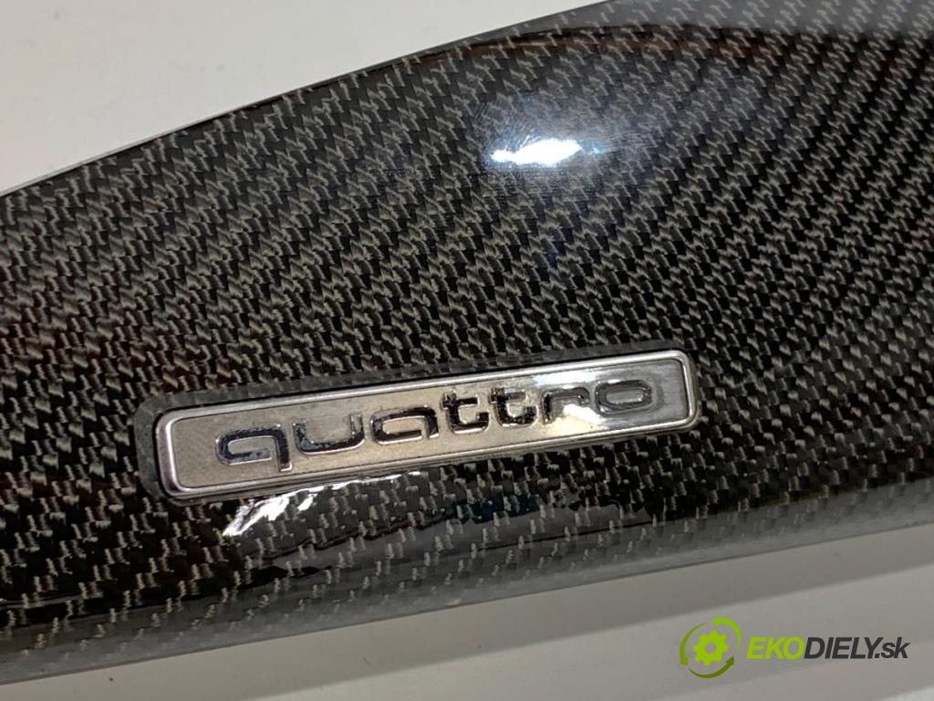 AUDI A7 4G liftback 2015 412 kW RS7 quattro 3993 lišty kryt prístrojovky CARBON: 4G8853190EB 4G8853189BM