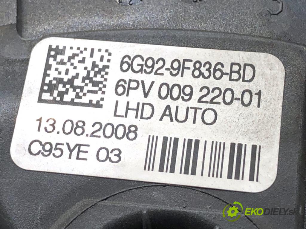 VOLVO V70 III Kombi 2008 147 kW 2.5 T 2521 Potenciometer plynu 6G92-9F836-BD (Potenciometer plynového pedálu)