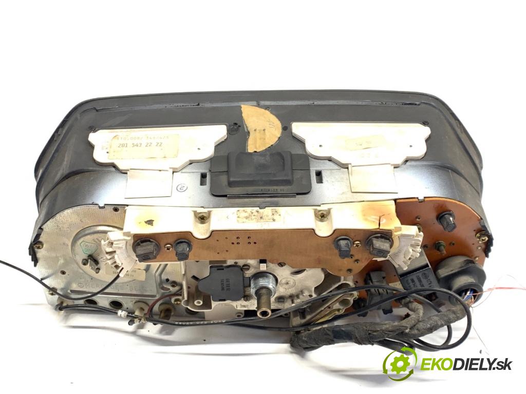 MERCEDES-BENZ W201 sedan 1991 55 kW D 2.0 (201.122) 1997 Prístrojovka 2015432222 (Prístrojová doska)