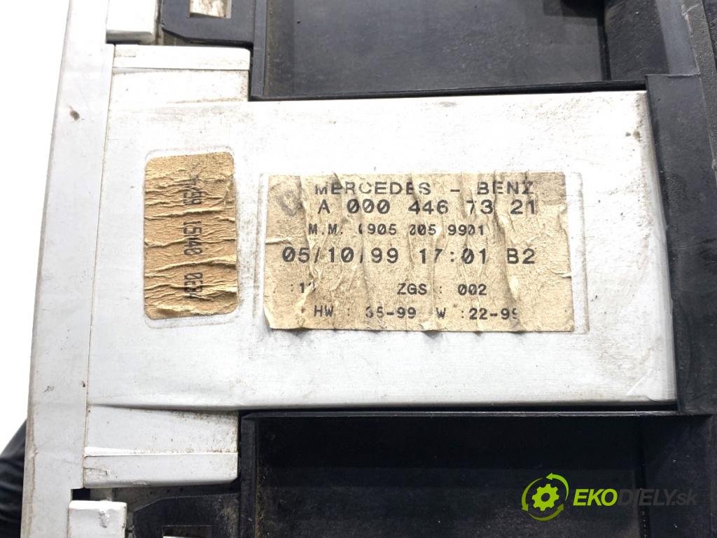 MERCEDES-BENZ W638 Autobus 1999 60 kW 108 CDI 2.2 (638.194) 2148 Prístrojovka A0004467321 (Prístrojová doska)