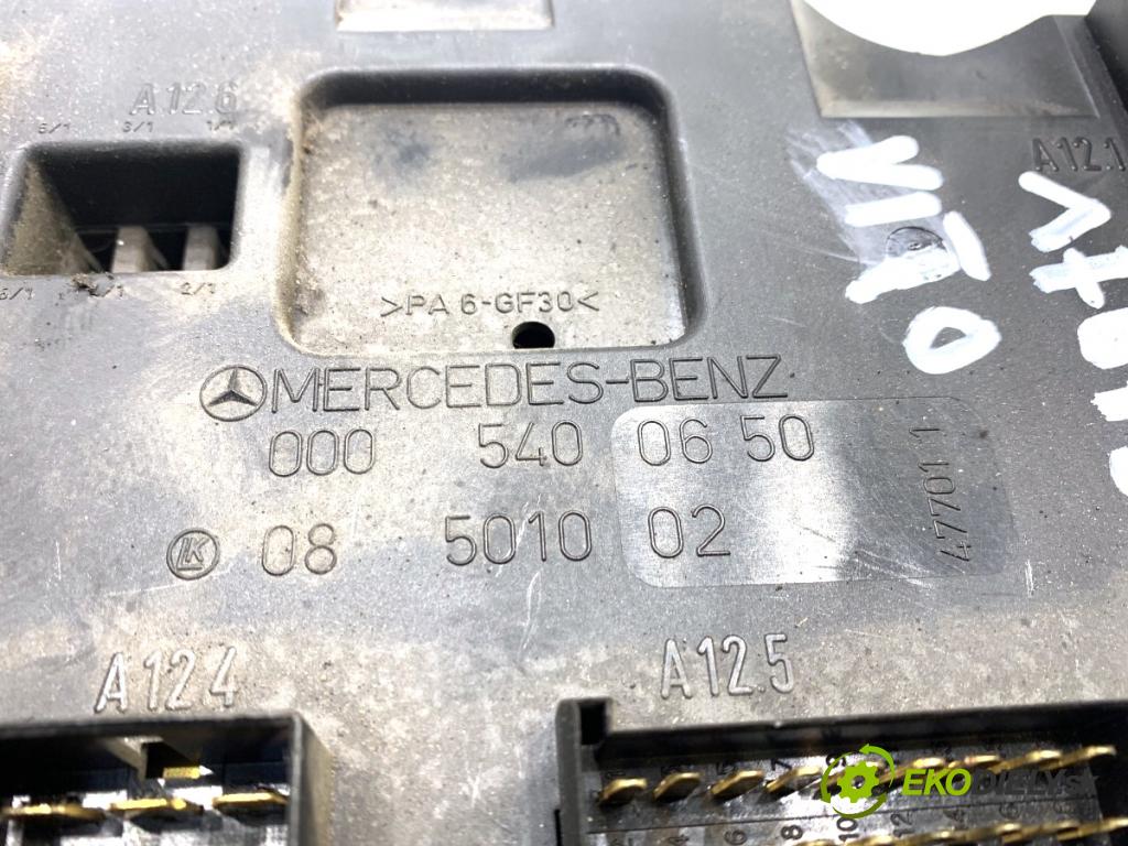 MERCEDES-BENZ W638 Autobus 1999 60 kW 108 CDI 2.2 (638.194) 2148 skříňka poistková 0005400650 (Pojistková skříňka)