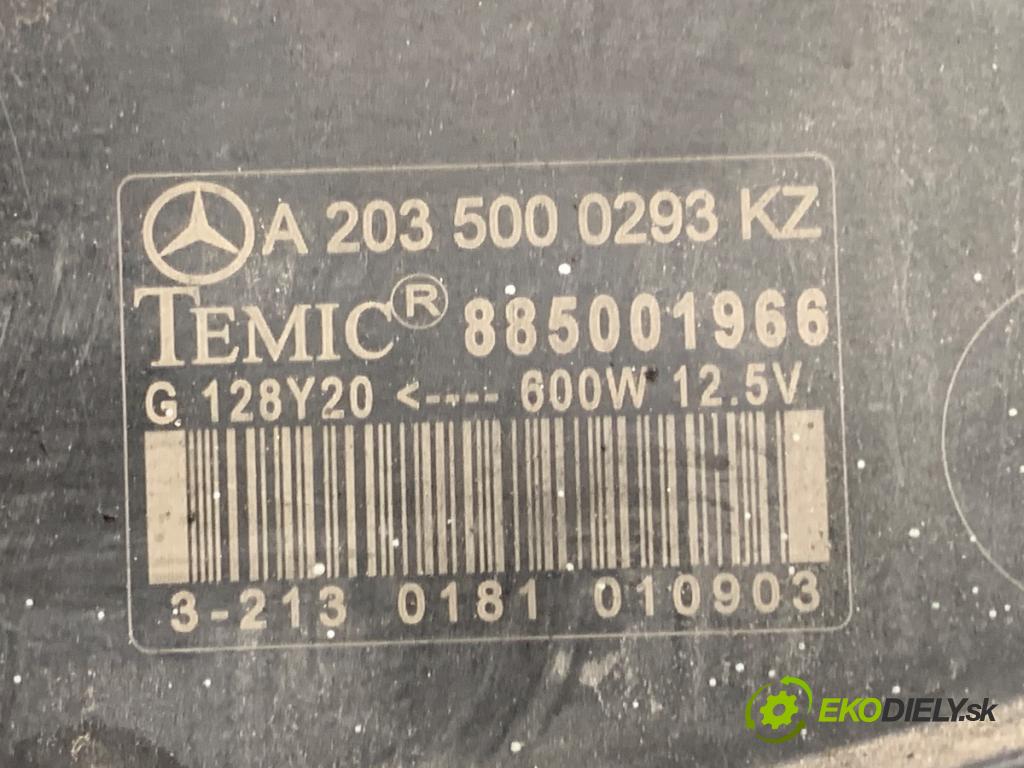 MERCEDES-BENZ CL203 coupe 2004 105 kW C 220 CDI (203.706) 2148 Ventilátor chladiča A2035000293 (Ventilátor)