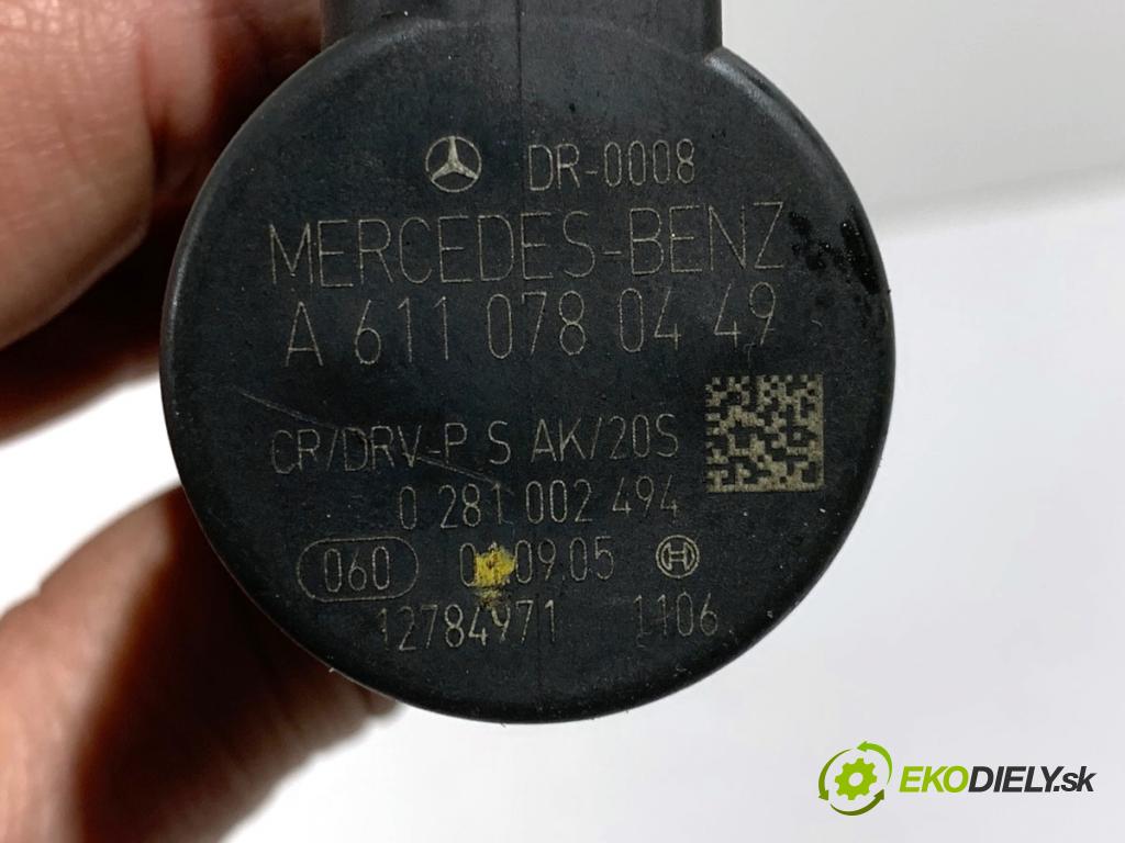 MERCEDES-BENZ CL203 coupe 2004 105 kW C 220 CDI (203.706) 2148 Regulátor tlaku paliva A6110780449 (Palivový systém ostatné)