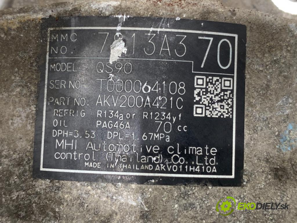 MITSUBISHI OUTLANDER III SUV 2017 110 kW 2.0 4WD (GF7W) 1998 kompresor klimatizace 7813A370 (Kompresor klimatizace)